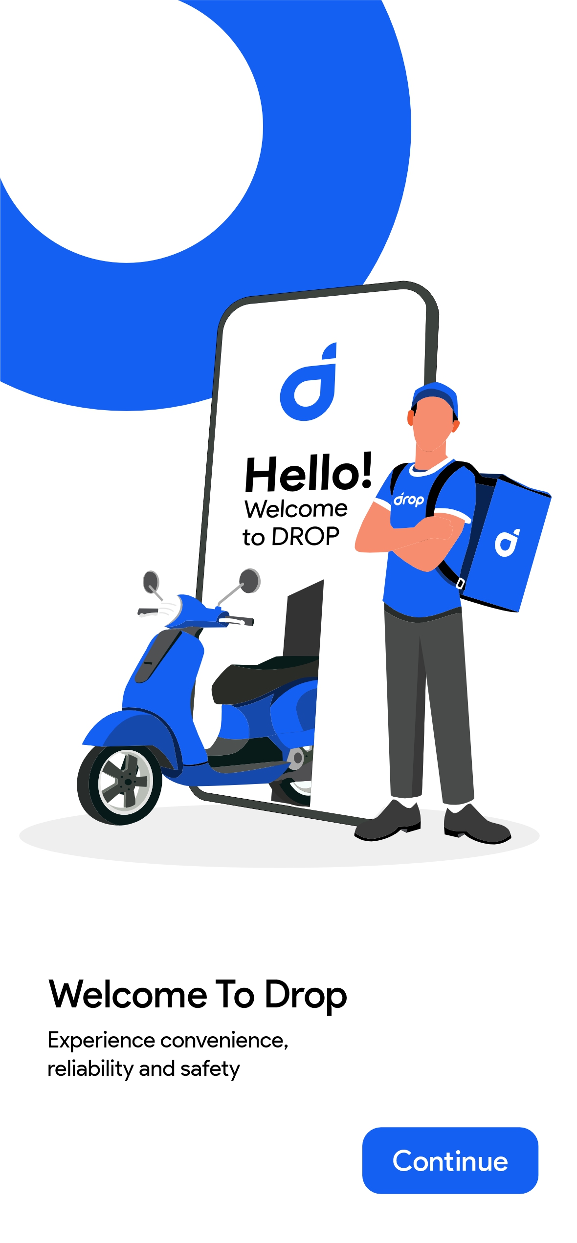 Drop App UI 1