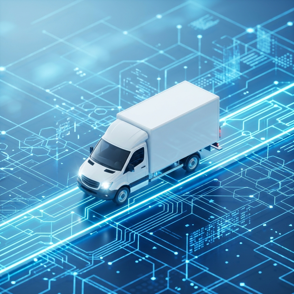 Freight Logistics Truck